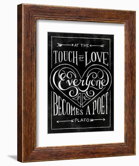 Everyone Becomes-null-Framed Art Print