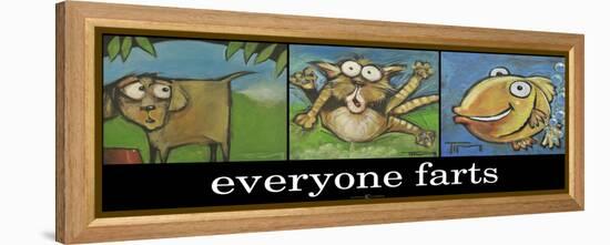 Everyone Farts Poster-Tim Nyberg-Framed Premier Image Canvas