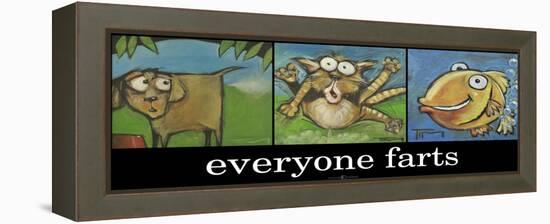 Everyone Farts Poster-Tim Nyberg-Framed Premier Image Canvas