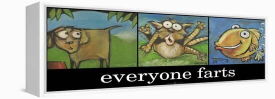 Everyone Farts Poster-Tim Nyberg-Framed Premier Image Canvas