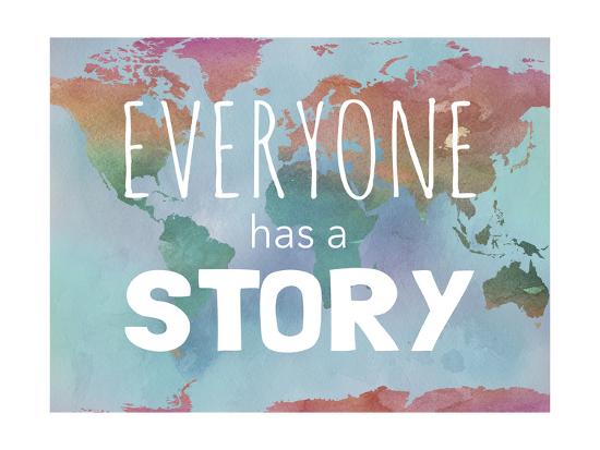 Everyone Has A Story Art Print Megan Jurvis Art Com Everyone Has A Story Art Print Megan Jurvis Art Com