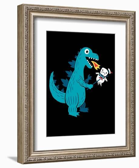 Everyone Loves Marshmallows-Michael Buxton-Framed Premium Giclee Print