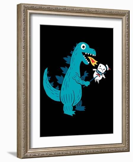 Everyone Loves Marshmallows-Michael Buxton-Framed Art Print