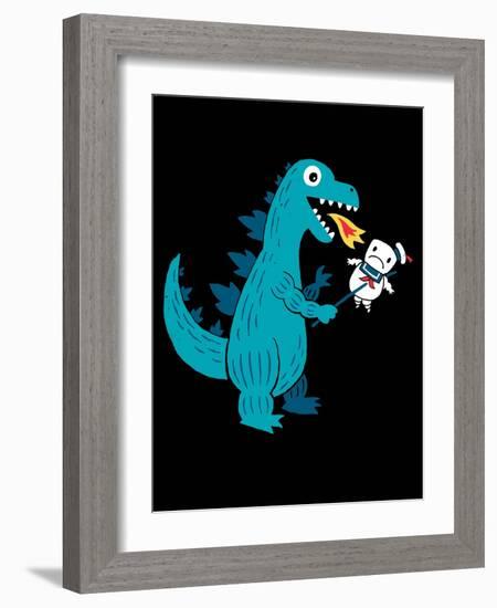 Everyone Loves Marshmallows-Michael Buxton-Framed Art Print