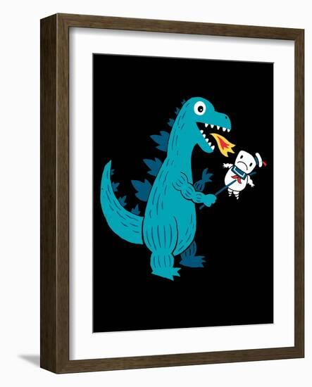 Everyone Loves Marshmallows-Michael Buxton-Framed Art Print