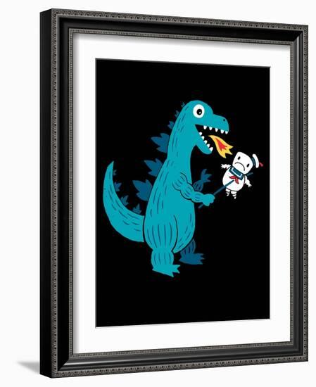 Everyone Loves Marshmallows-Michael Buxton-Framed Art Print