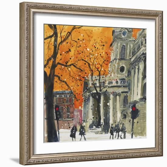 Everyone Welcome, St Martin in the Fields, London-Susan Brown-Framed Giclee Print