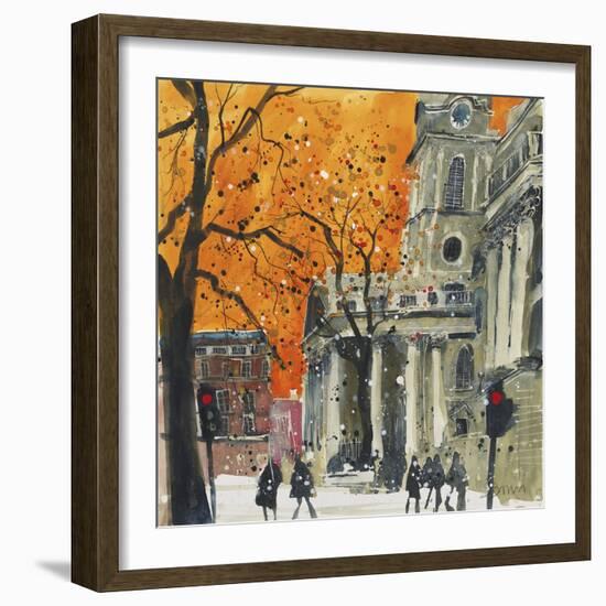 Everyone Welcome, St Martin in the Fields, London-Susan Brown-Framed Giclee Print