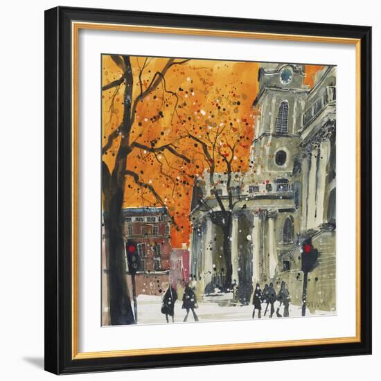 Everyone Welcome, St Martin in the Fields, London-Susan Brown-Framed Giclee Print