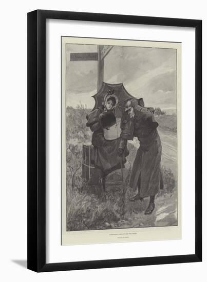 Everything Comes to Him Who Waits-Amedee Forestier-Framed Giclee Print