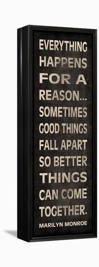 Everything Happens-N. Harbick-Framed Stretched Canvas