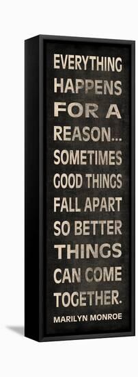 Everything Happens-N. Harbick-Framed Stretched Canvas