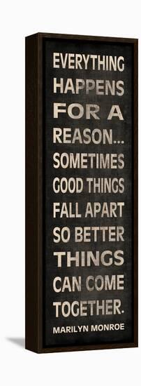 Everything Happens-N. Harbick-Framed Stretched Canvas