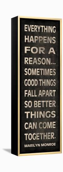 Everything Happens-N. Harbick-Framed Stretched Canvas