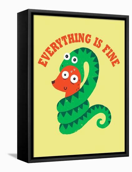 Everything Is Fine-Michael Buxton-Framed Stretched Canvas