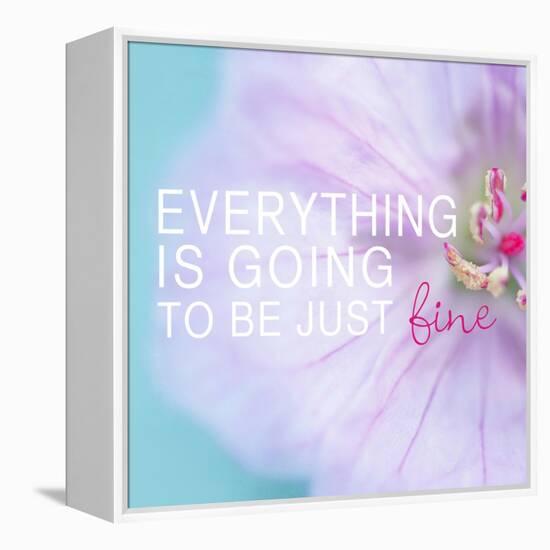 Everything is Going to be Just Fine-Sarah Gardner-Framed Stretched Canvas