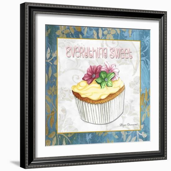 Everything Sweet Vanilla Cupcake-Megan Aroon Duncanson-Framed Giclee Print