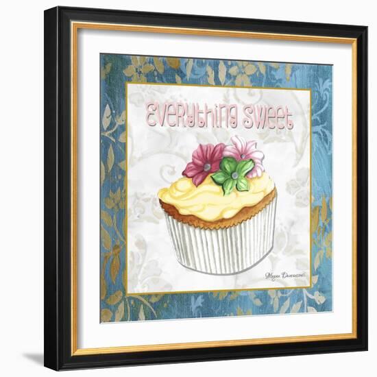 Everything Sweet Vanilla Cupcake-Megan Aroon Duncanson-Framed Giclee Print