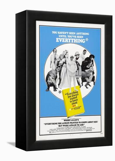 Everything You Always Wanted to Know About Sex,1972-null-Framed Premier Image Canvas