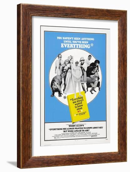 Everything You Always Wanted to Know About Sex,1972-null-Framed Giclee Print