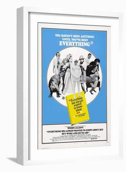 Everything You Always Wanted to Know About Sex,1972-null-Framed Giclee Print