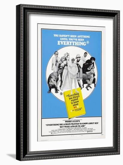 Everything You Always Wanted to Know About Sex,1972-null-Framed Giclee Print