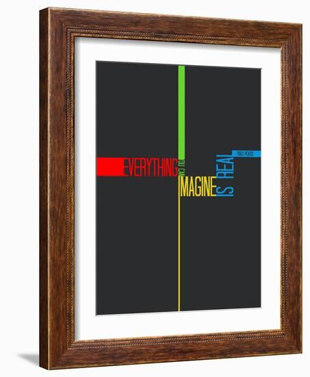 Everything you Imagine Poster-NaxArt-Framed Premium Giclee Print