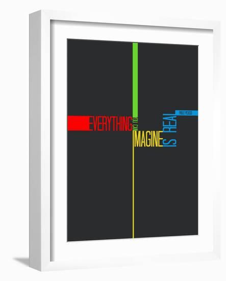 Everything you Imagine Poster-NaxArt-Framed Premium Giclee Print