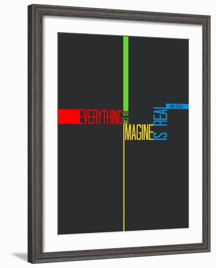 Everything you Imagine Poster-NaxArt-Framed Art Print