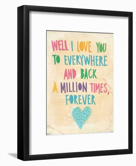 Everywhere And Back-Paula Mills-Framed Art Print