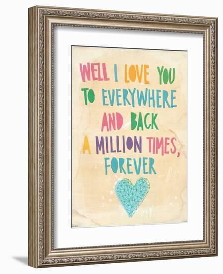 Everywhere And Back-Paula Mills-Framed Art Print