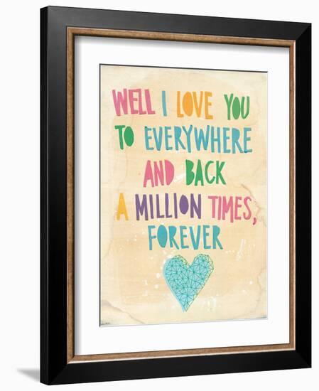 Everywhere And Back-Paula Mills-Framed Art Print