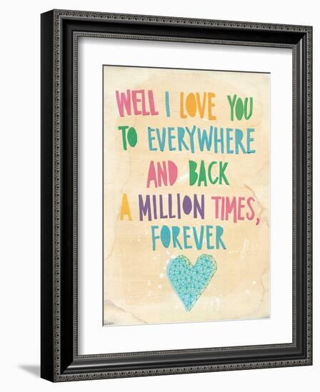 Everywhere And Back-Paula Mills-Framed Art Print