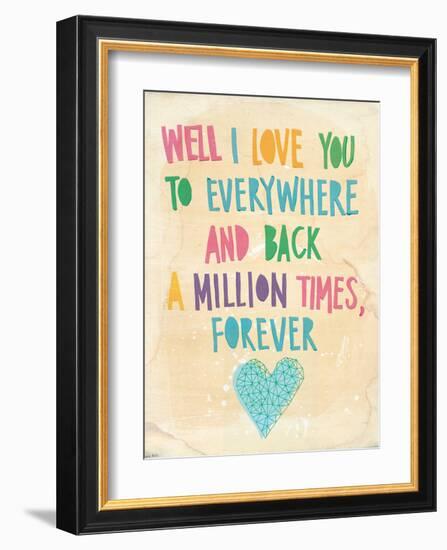 Everywhere And Back-Paula Mills-Framed Art Print