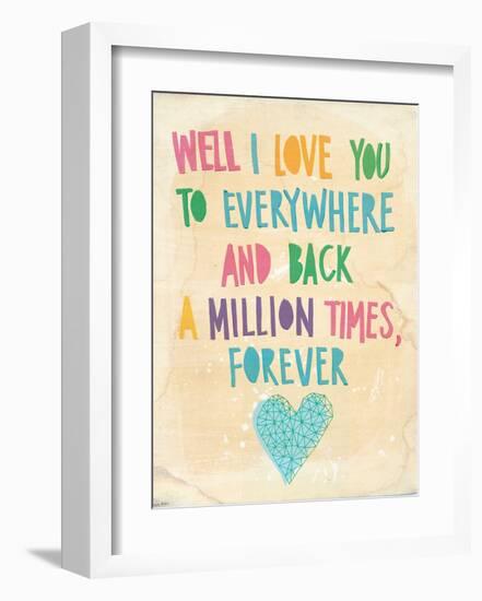 Everywhere And Back-Paula Mills-Framed Art Print