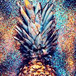 Hipster Pineapple Fashion Accessories and Fruits. Vanilla Style.-Evgeniya Porechenskaya-Photographic Print