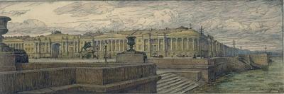 The Senate Square in St. Petersburg, 1904-Evgeny Evgenyevich Lanceray-Mounted Giclee Print