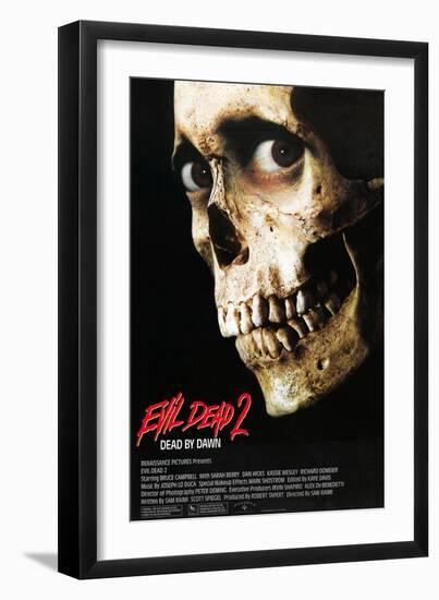 Evil Dead II (aka Evil Dead 2: Dead By Dawn), 1987-null-Framed Art Print