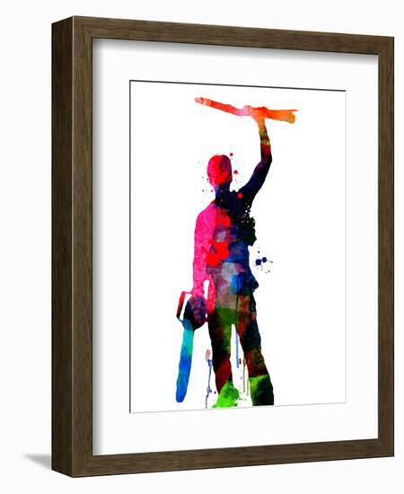 Evil Dead Watercolor-Lora Feldman-Framed Art Print