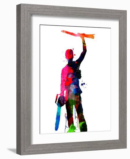 Evil Dead Watercolor-Lora Feldman-Framed Art Print