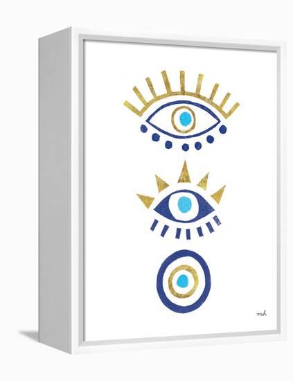 Evil Eye I-Moira Hershey-Framed Stretched Canvas