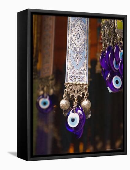 Evil Eye Souvenirs Outside Virgin Mary House, Turkey-Joe Restuccia III-Framed Premier Image Canvas