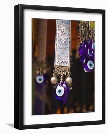 Evil Eye Souvenirs Outside Virgin Mary House, Turkey-Joe Restuccia III-Framed Photographic Print