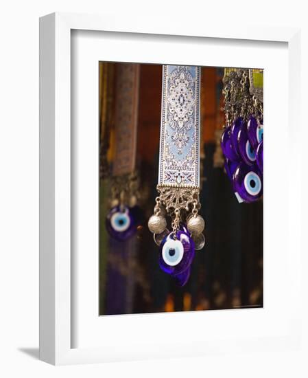 Evil Eye Souvenirs Outside Virgin Mary House, Turkey-Joe Restuccia III-Framed Photographic Print