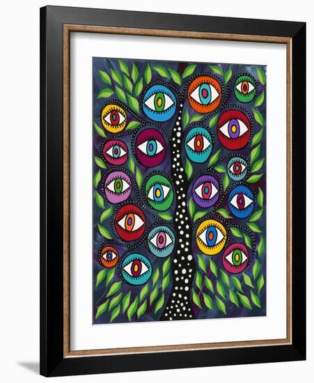 Evil Eye Tree II-Kerri Ambrosino-Framed Giclee Print