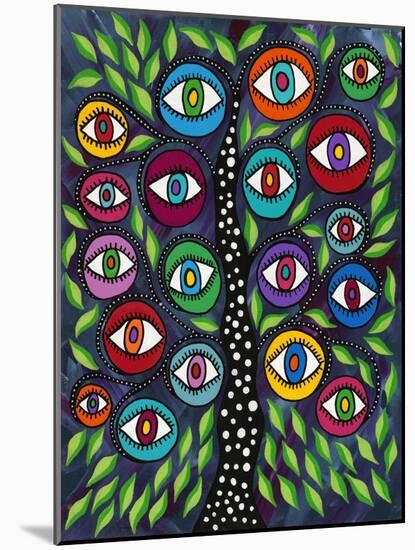 Evil Eye Tree II-Kerri Ambrosino-Mounted Giclee Print