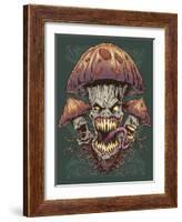 Evil Mushroom Color Scheme 02-FlyLand Designs-Framed Giclee Print