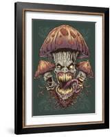 Evil Mushroom Color Scheme 02-FlyLand Designs-Framed Giclee Print