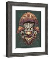 Evil Mushroom Color Scheme 02-FlyLand Designs-Framed Giclee Print