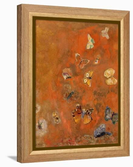 Evocation of Butterflies, c.1912-Odilon Redon-Framed Premier Image Canvas